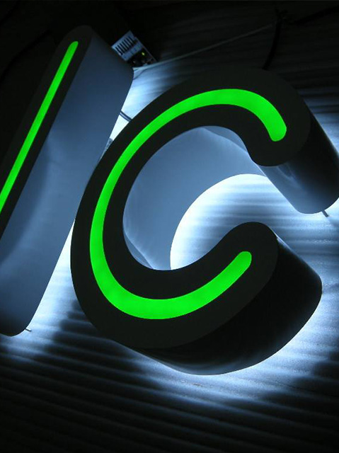 AG娱乐九游会j9：亚克力无边发光字是一种怎样的发光字